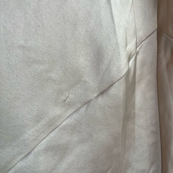 New show me your mumu champagne jasmine halter maxi twist neck dress gown - Picture 10 of 13